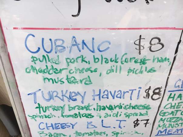 Crepe - Cubano Ingredients