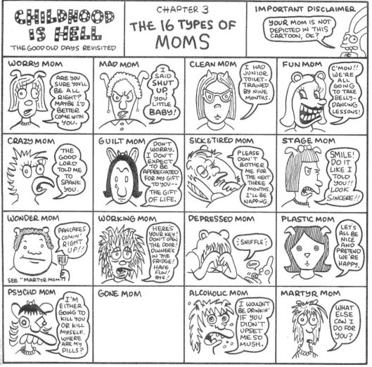 Childhood is Hell The 16 types of Moms