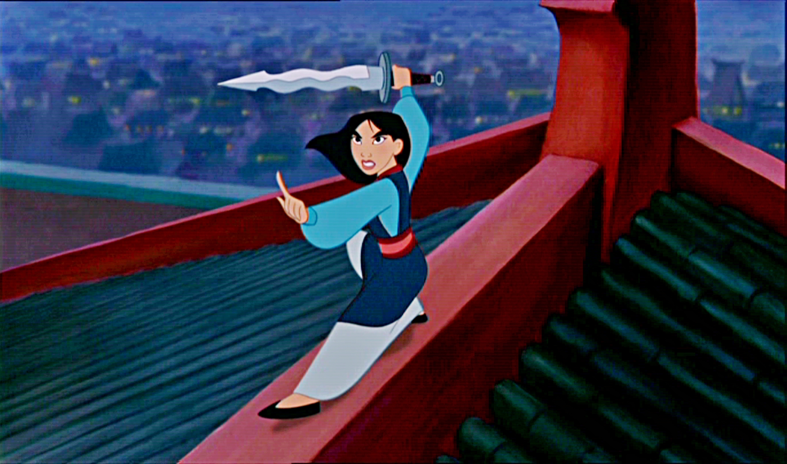Mulan on Rooftop